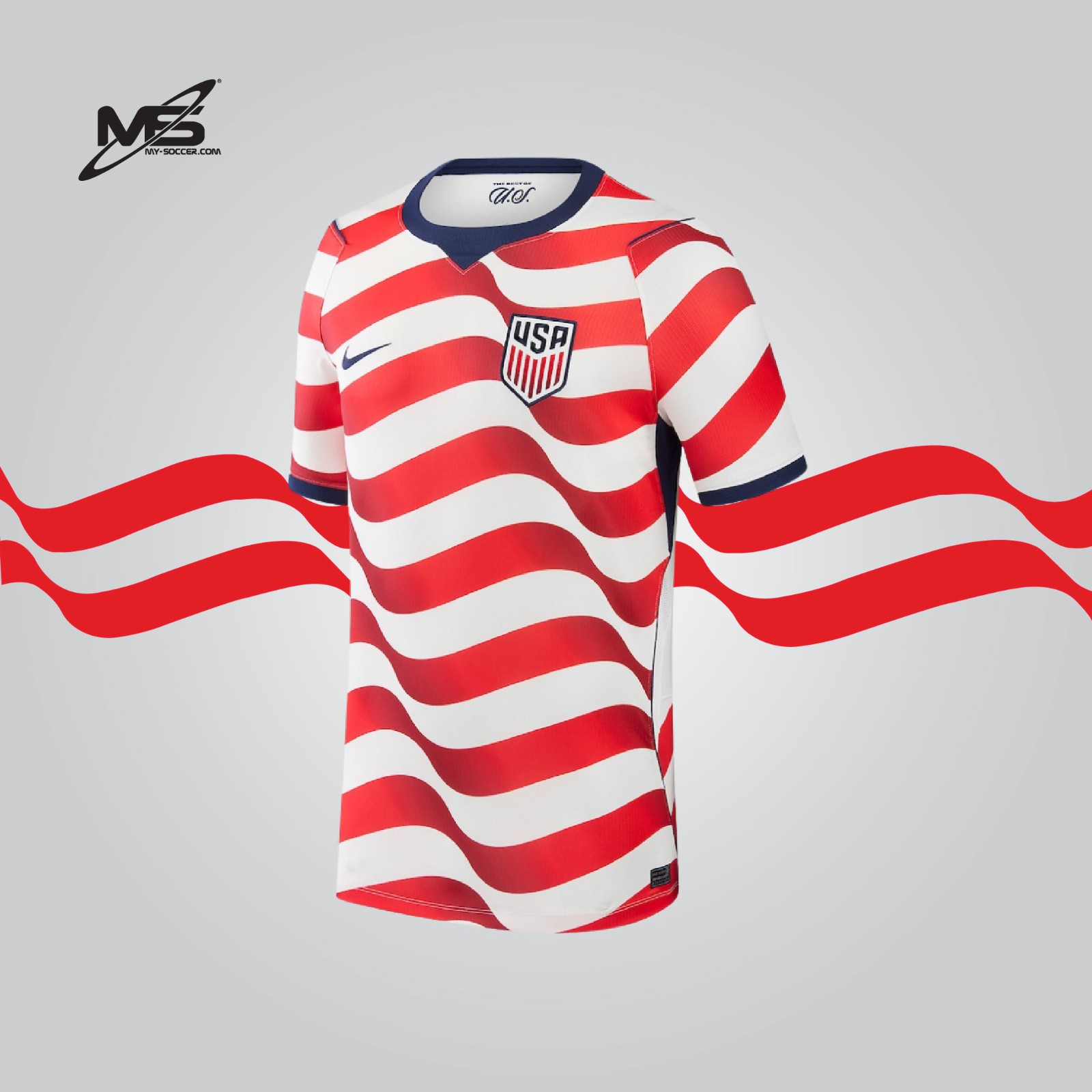 100% ORIGINAL Nike USA USMNT Home 2025-26 Stadium Jersey