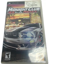 Midnight Club: L.A. Remix Sony PSP PlayStation Portable COMPLETE! Black Label