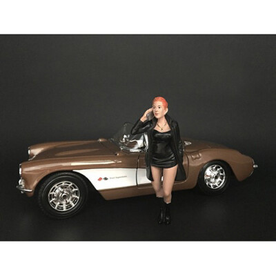 ''LADIES NIGHT'' GIANNA FIGURINE FOR 1/18 SCALE MODELS BY AMERICAN DIORAMA 38190
