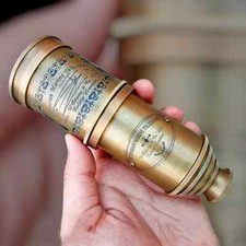 MARITIME BRASS ANTIQUE VINTAGE 20" VICTORIAN MARINE TELESCOPE SPYGLASS GIFT