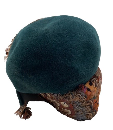 Women Vintage 100% Wool Felt Flowers Bucket Cloche Bowler  display picture 1