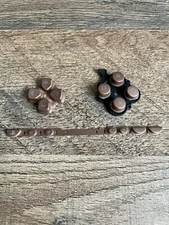 PSP 2001, 2000 Replacement Accessory Button Brown