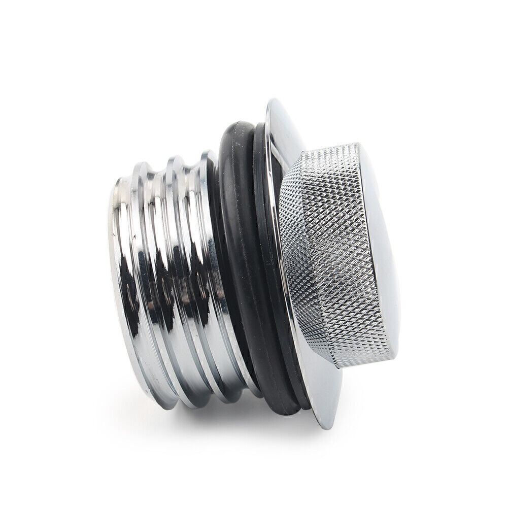OUMURS Chrome Flush Pop-Up Gas Cap For Harley Sportster, Dyna, Softail (1982-2024) 6 thumbnail image