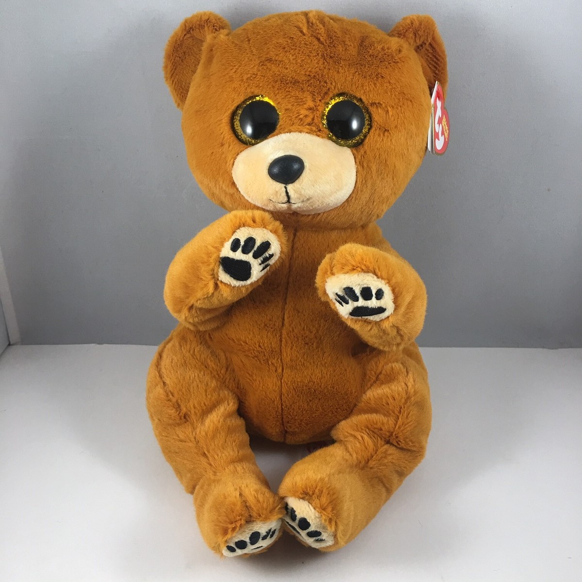Ty Beanie Baby Bellies - DUNCAN the Brown Bear (Buddy Medium Size