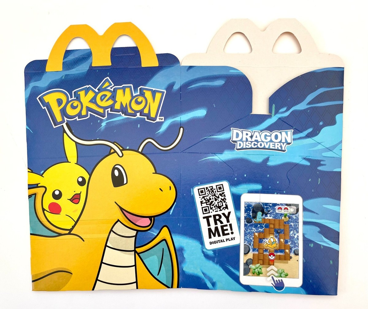 McDonald's Happy Meal Toys UK 2025/POKEMON Dragon Discovery Packs inc TCG  Cards