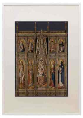 Carlo Crivelli The Demidoff Altarpiece A3 A4 Framed Print Picture