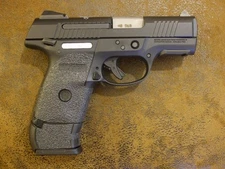 Black Textured Rubber for the Ruger SR9C/SR40C Without CTC Trigger Guard Laser