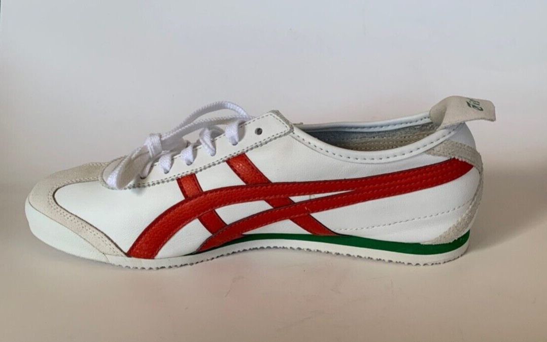 Onitsuka Tiger MEXICO 66 LAVA/WHITE Sz 11 HL7C2 0127 NEW RARE