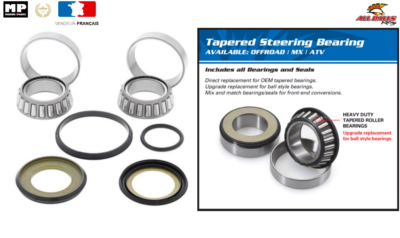 Roulements De Colonne De Direction Pour Motos Beta RR/RS - Kit All Balls Référence 22-1026 / 184014