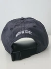 SS23 Supreme Cordura Ripstop S Logo 6 panel Cap Hat Black Grey