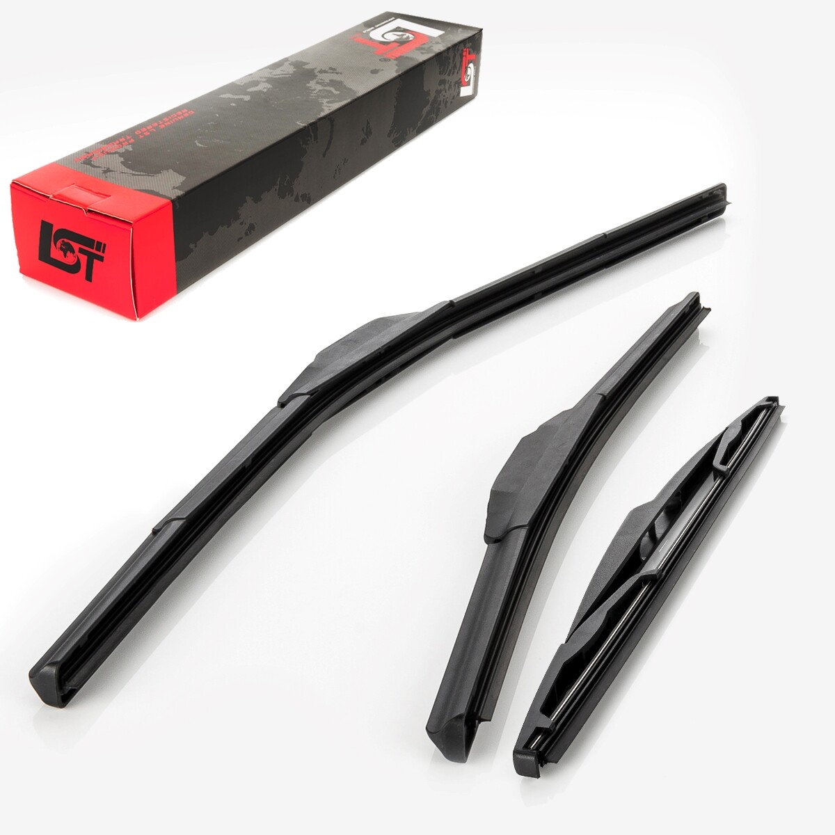 Windshield Wiper Blade Set Front + Rear for Renault Scenic 1 I
