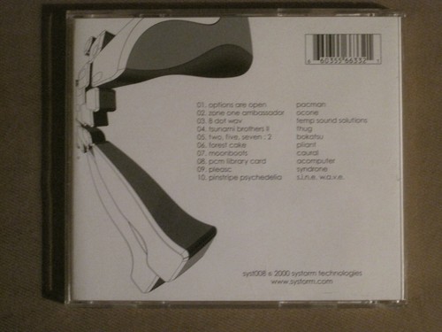 V/A SOUND OPTIONS CD '00 SYST008 IDM ELECTRONIC EXPERIMENTAL RARE COMPILATION NM - Picture 3 of 3
