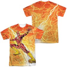 Camiseta The Flash "Fast As Lightning" sublimación tinte