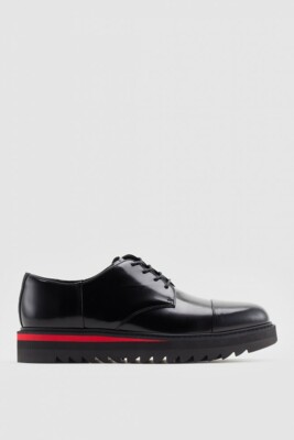 THE ONITSUKA JAPAN SHOES DERBY 1181A378 BLACK/CLASSIC RED | eBay
