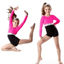 Energize Adult Medium New Contemporary Jazz  Tap Dance Costume Biketard  Wrap