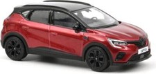Norev 1:43 Scale Renault Captur Rive Gauche 2022 Flame Red & Black