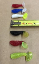 2" Ringed Swim Shad 50 pack, Please tell me which Color, Crappie, Panfish, USA