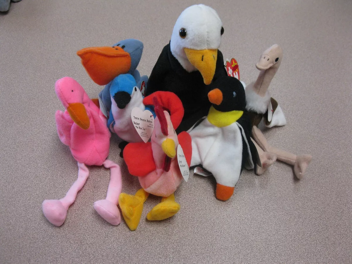 Baldy beanie baby worth sale
