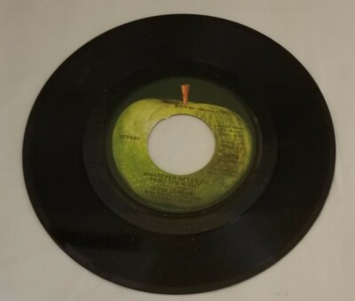 John Lennon Whatever Gets You Through The Night 45 rpm Record No Scratches