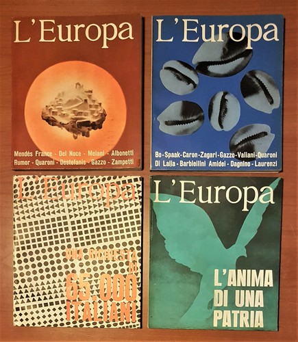 L'EUROPA quindicinale di politica economia cultura Angelo MAGLIANO annata 1971 - Imagen 3 de 3