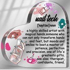 Nail Tech Gifts for Women, Thank You Gifts for Nail Tech, Manicurist Birthday...