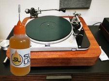 Slick Liquid Lube Bearings 100 Synthetic Oil for Thorens and all Turntables Rec