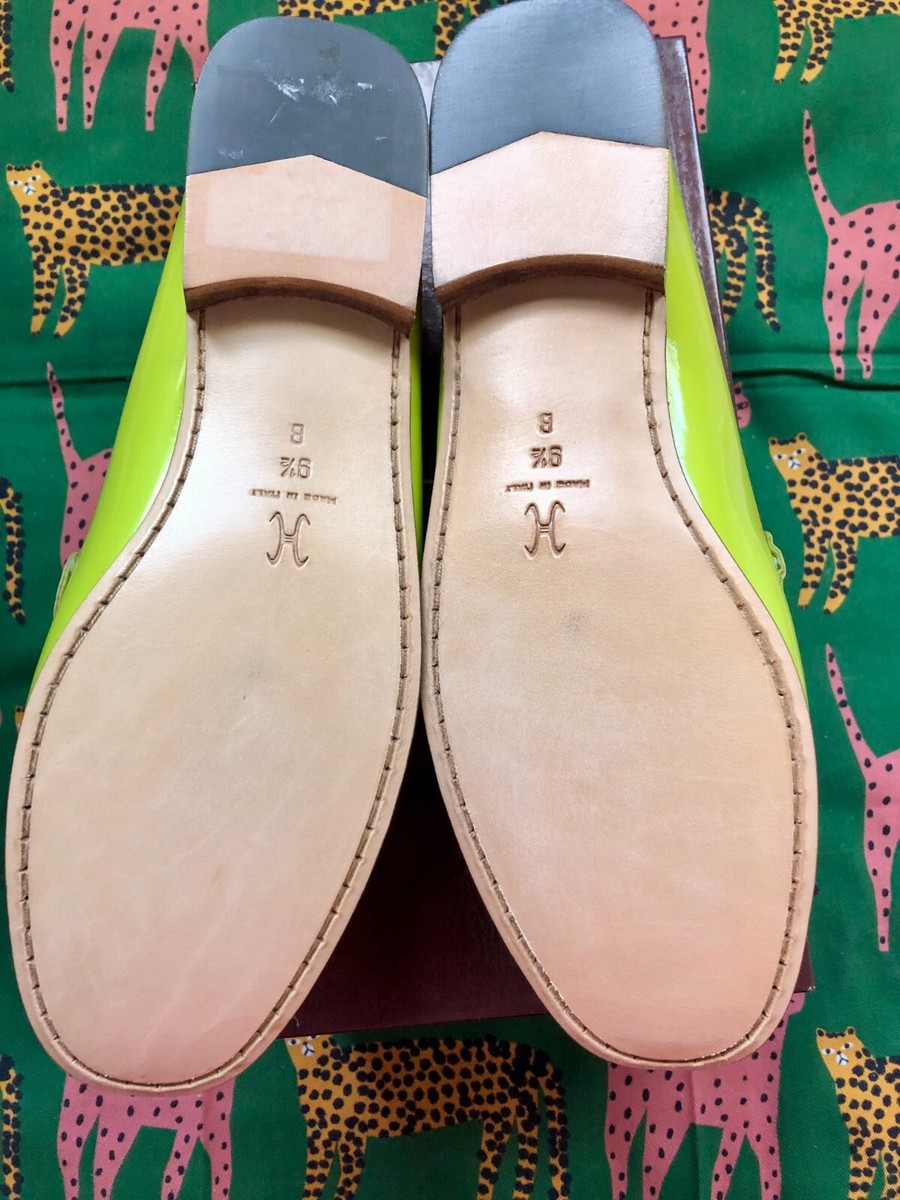 COLE HAAN × emmi OG KILTIE LOAFER 5 グリーン Cole Haan Pinch Hand Sewn Weekender Penny Loafers / Green