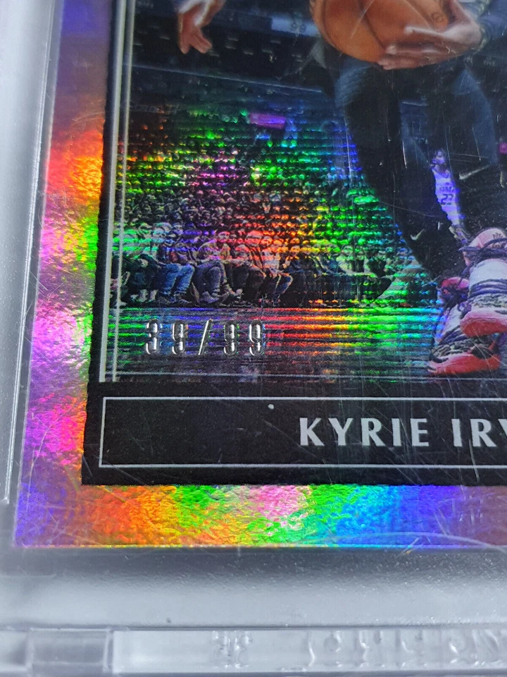 2019 Panini One and One Kyrie Irving #72 HOLO /99 - Panini Factory Sealed - Image 2 of 3