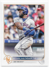 2022 Topps Update #US214 Starling Marte - New York Mets