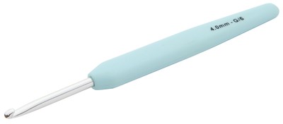 2 Pack KnitPro Waves Aluminium Crochet Hook-Size G/4.00mm 5A0028J8-1GBLZ