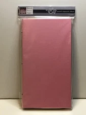 Bazzill Basics Paper Zippered Album 5” x 9” Magnetic Cover 12 Pages Pink