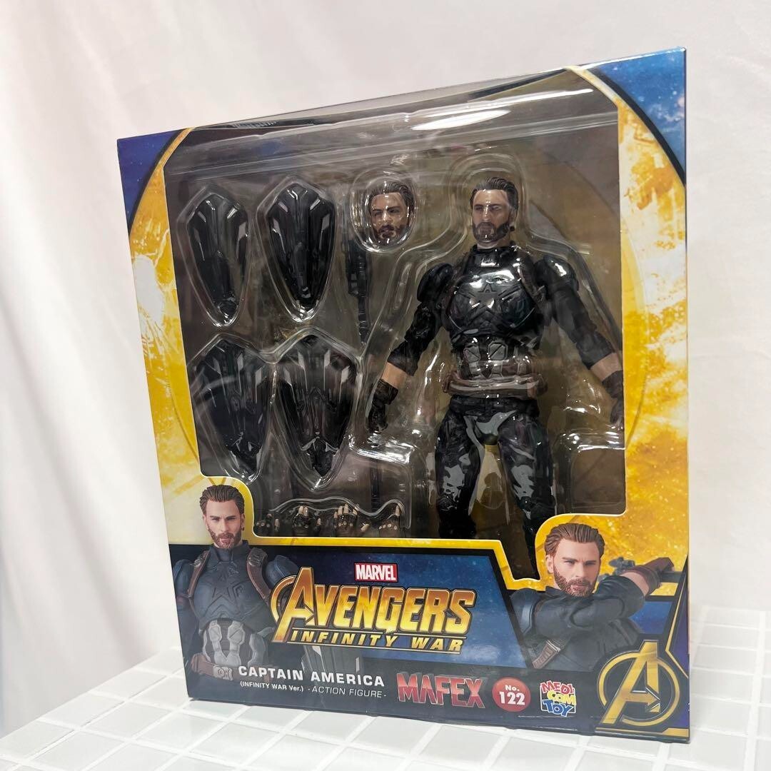 Figure Mafex No122 Infinity War Captain America Medicom