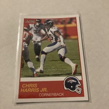 2019 Score Football #21 Chris Harris Jr Broncos