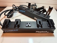 2 Furman PLUGLOCK Locking Outlet Strip