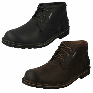 clarks lace up boots