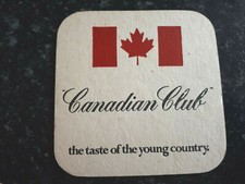 Canadian Club - Whiskey  - Beer Mat