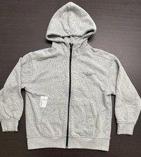 ZARA Kids Grey hoodie Full zipper pocket size 8-9