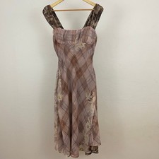Free People Morning Dew Midi Dress - Autumn Combo - Size XS