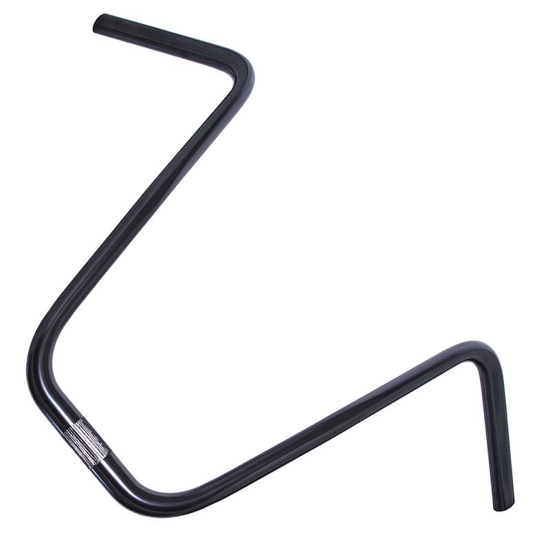 13.5&rdquo; Dyno Handlebar Black 7/8&rdquo; Clamp 22.2mm 32&rdquo; Wide Lowrider/Cruiser Bikes.