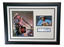 Alan Jackson Autographed Framed 8x10 Photo Beckett BAS