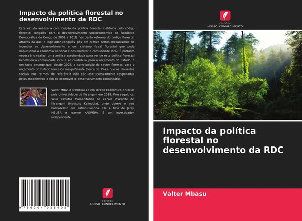 Valter Mbasu | Impacto Da PolíTica Florestal No Desenvolvimento Da RDC | Buch-image