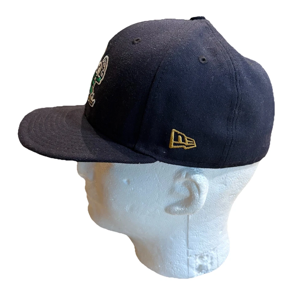 New Era NOTRE DAME FIGHTIN’ IRISH 59Fifty Low Profile Fitted Hat Cap Size 7 1/4 - Image 3 of 4