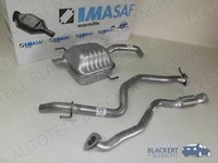 Imasaf Auspuffset FüR Alfa 147 1.9 Jtd +Jtdm Ohne Pdf 2000-2010 | Flex+Rohr+Esd
