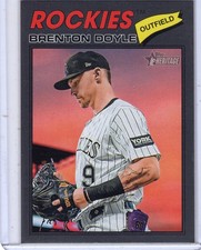 2026 Topps Heritage #355 Brenton Doyle Dark Gray Border