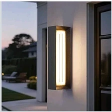 Outdoor Wall Lights, 20.5" Front Porch Light Fixture Waterproof Large Outdoor...