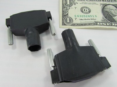 Lot 10 Raychem DB25 D-SUB 25 Pin Heat Shrink Connector Shell Housing Boots Cable