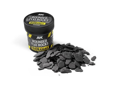 AK Interactive AK8302 Rounded Flat Rocks 100ml