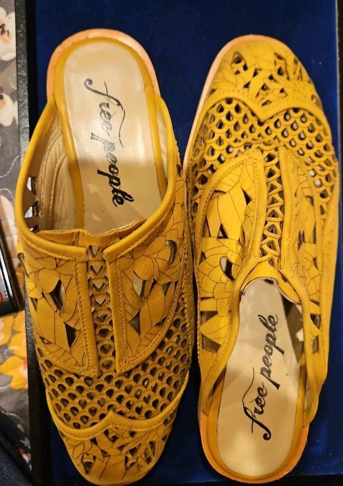 Mulas sin cordones Free People Paramount cuero camel talla 38 Foto 3 de 4