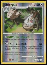 Slaking 16/127 MP Platinum Rare Reverse Holo Pokemon on eBay