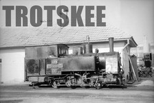 35mm Negative CFR Romania Railways Steam Loco 764 301 c1968 